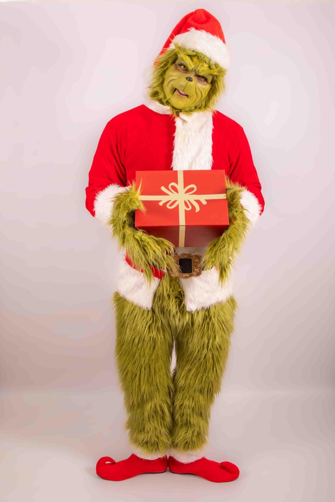 Grinch Impersonator, Christmas Entertainment